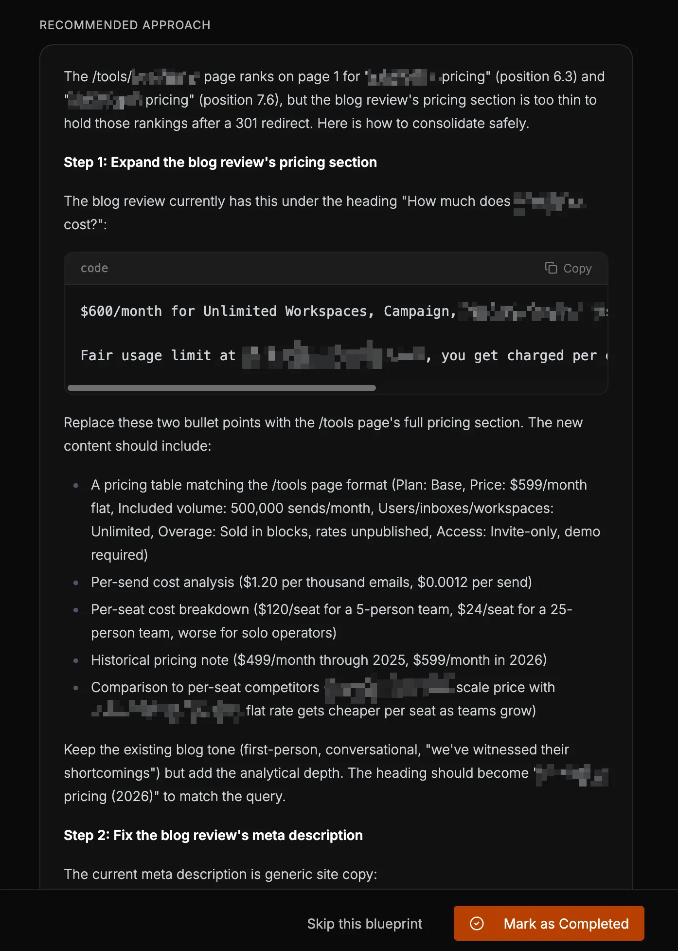 Rank-Hub screenshot of a real blueprint with step-by-step instructions